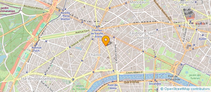 localisation de l'entreprise MEGAMAT à PARIS