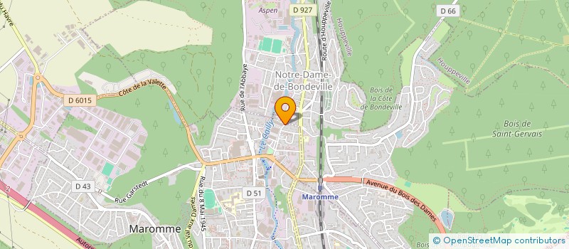 localisation de l'entreprise MEGAMAT BRETAGNE SARL  MAROMME