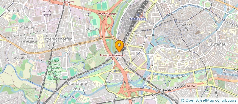 localisation de l'entreprise MEGAMONDES à STRASBOURG