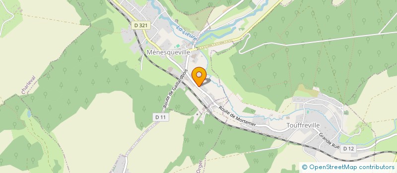 localisation de l'entreprise MEGAN  MENESQUEVILLE