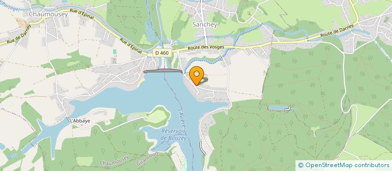 localisation de l'entreprise MEGANDI  SANCHEY