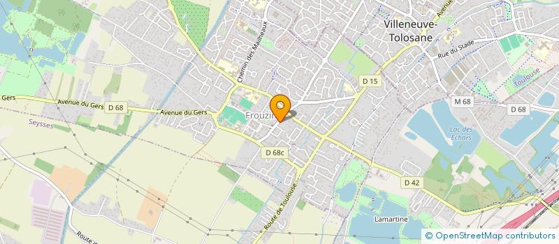 localisation de l'entreprise MEGAPLATS à VILLENEUVE-TOLOSANE