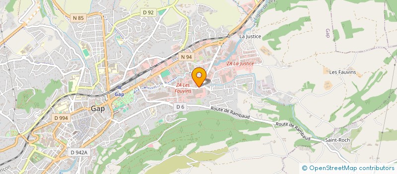 localisation de l'entreprise MEGAPNORD  GAP