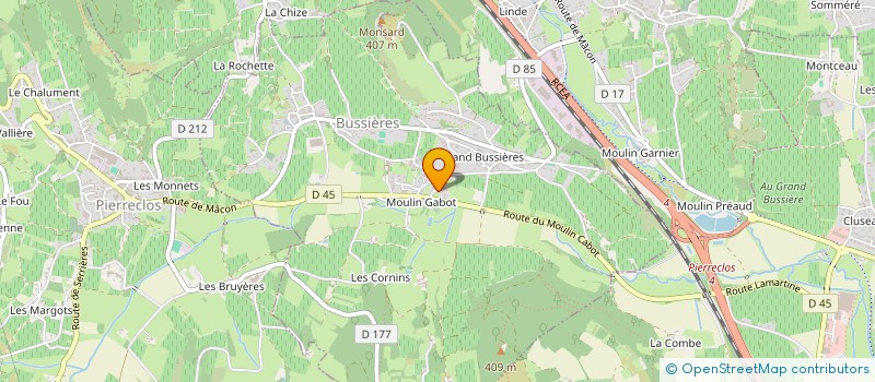 localisation de l'entreprise MEGAPOSE à BUSSIERES