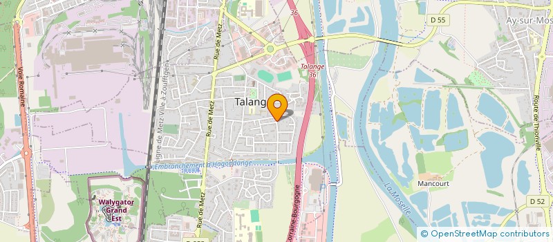 localisation de l'entreprise MEGAPPART à TALANGE