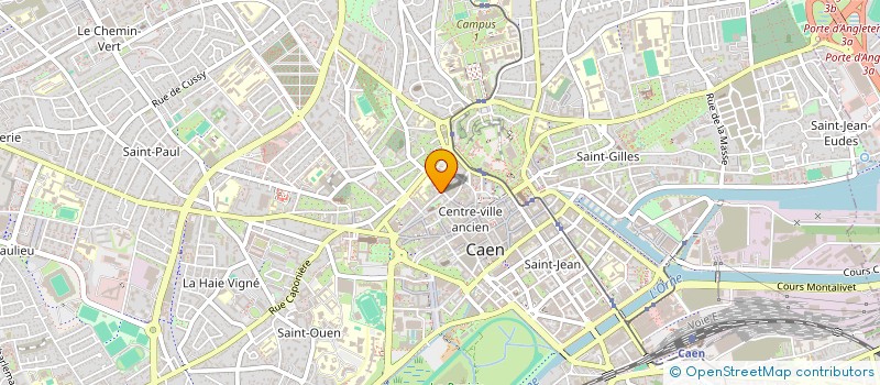 localisation de l'entreprise MEGARI à CAEN