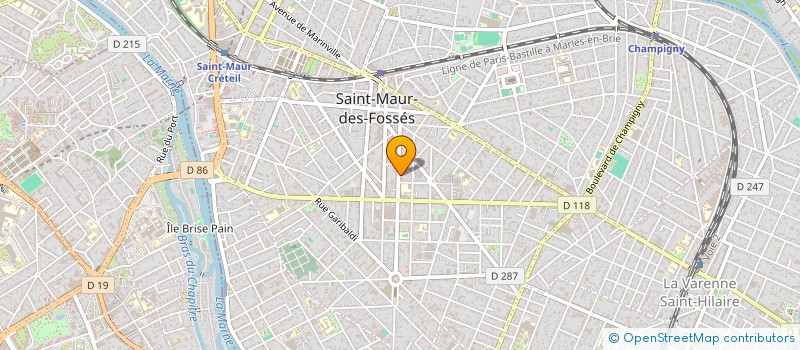 localisation de l'entreprise MEGASANI à SAINT-MAUR-DES-FOSSES