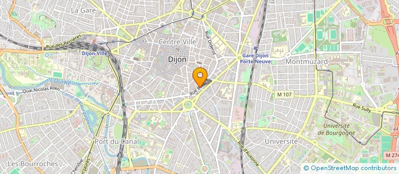 localisation de l'entreprise *MEGASTARS*  DIJON