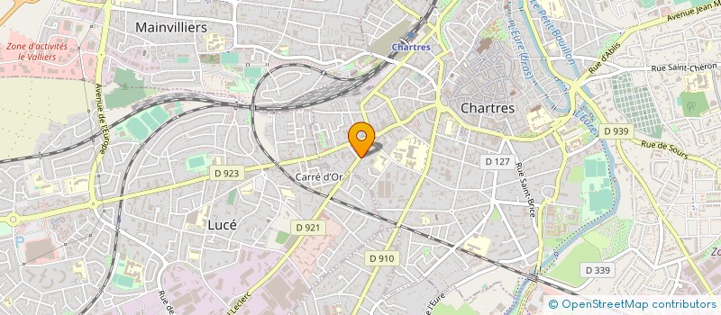 localisation de l'entreprise MEGASTYL SARL à CHARTRES