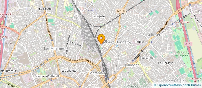 localisation de l'entreprise MEGASUPERTHEATRE à TOULOUSE