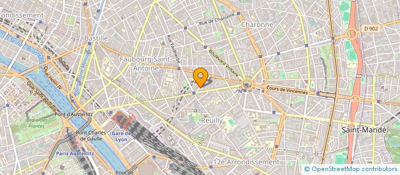 localisation de l'entreprise MEGATEL  PARIS