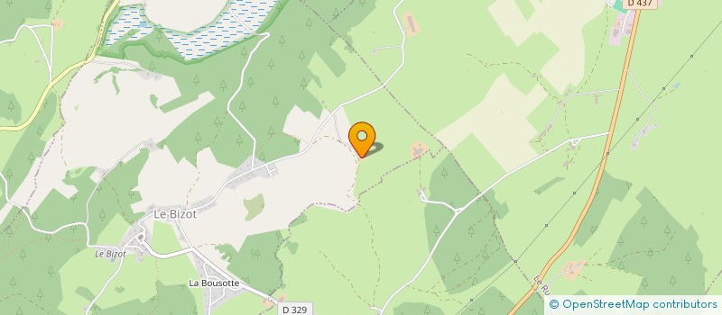 localisation de l'entreprise MEGATOON  LE BIZOT