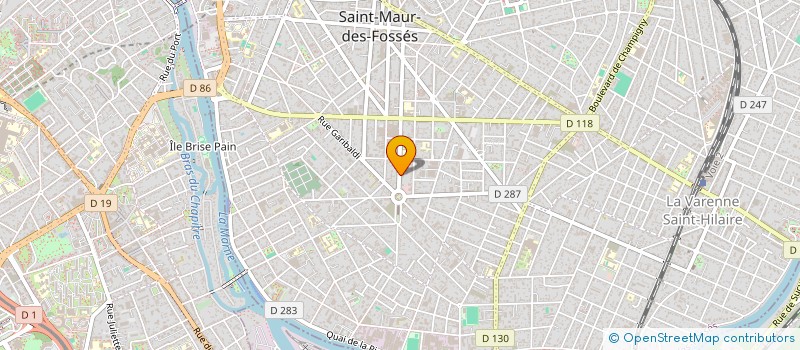 localisation de l'entreprise MEGATRANS à SAINT-MAUR-DES-FOSSES