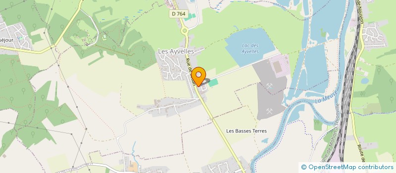 localisation de l'entreprise MEGAVIDEO SARL à VILLERS-SEMEUSE