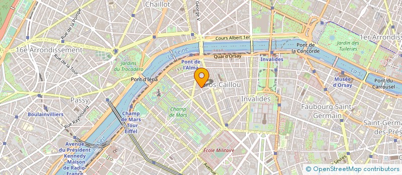 localisation de l'entreprise MEGAVISION à PARIS