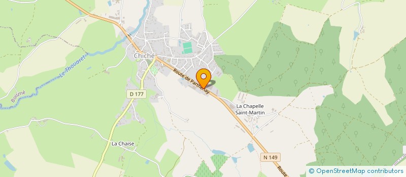 localisation de l'entreprise MEGAVOLT  CHICHE