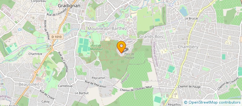 localisation de l'entreprise MEGAVOLTA à BEGLES