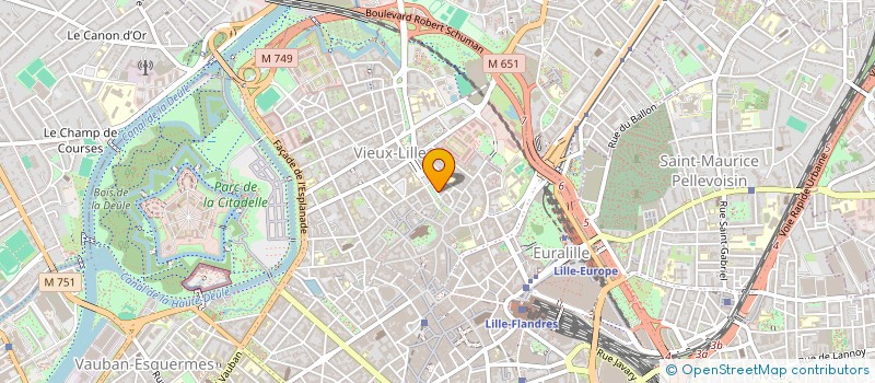 localisation de l'entreprise MEGAWAT à LILLE