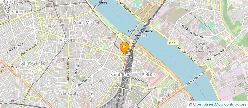 localisation de l'entreprise MEGAX SARL à BORDEAUX