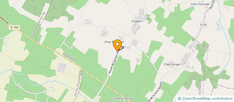 localisation de l'entreprise MEGE MATHIEU  GERMIGNAC