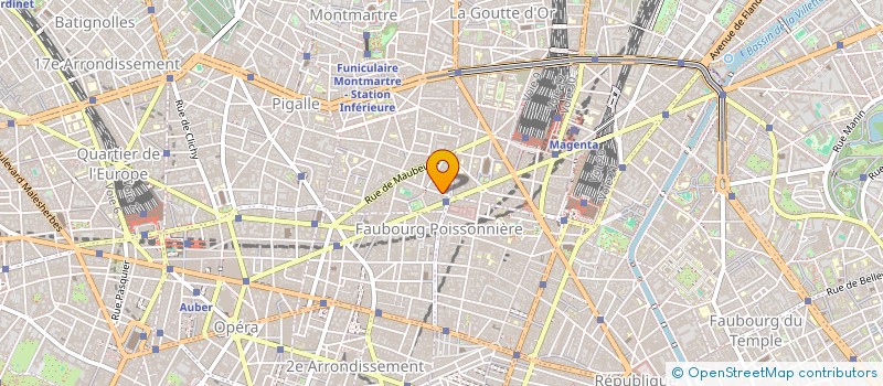 localisation de l'entreprise MEGEC à PARIS