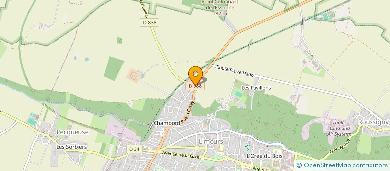 localisation de l'entreprise MEGEN à LIMOURS