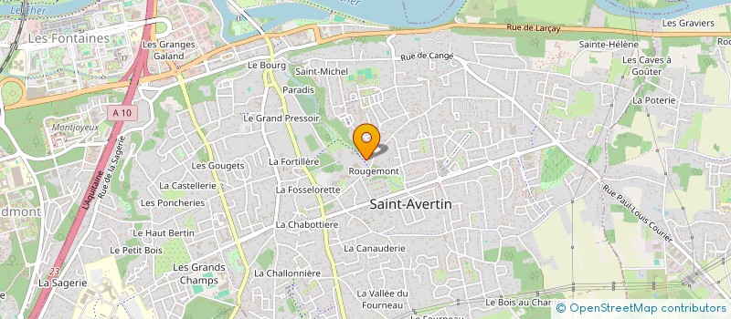 localisation de l'entreprise MEGEQUIB  SAINT-AVERTIN