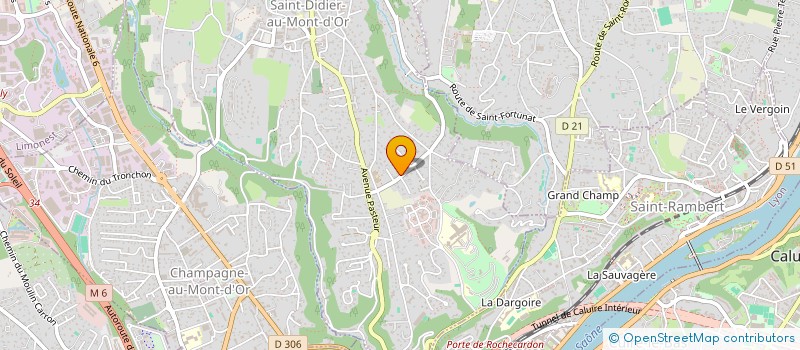 localisation de l'entreprise MEGEVAL  SAINT-DIDIER-AU-MONT-D'OR