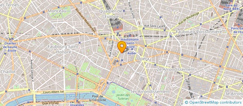 localisation de l'entreprise MEGEVOR à PARIS