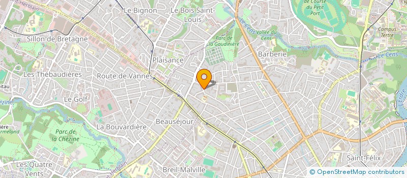localisation de l'entreprise MEGHARZON  NANTES