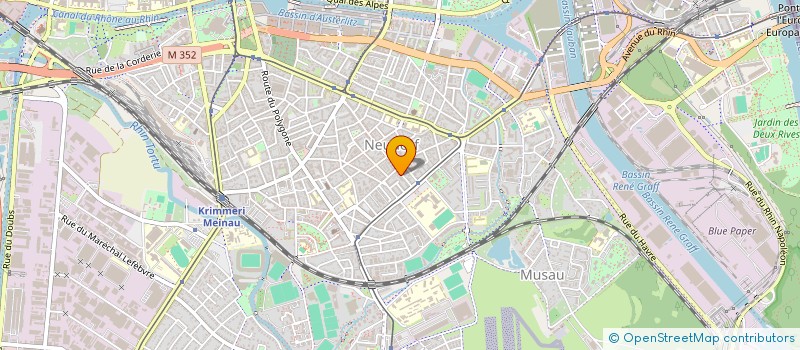 localisation de l'entreprise MEGHAZI à STRASBOURG