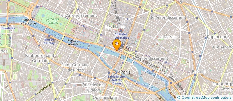 localisation de l'entreprise MEGIE  PARIS