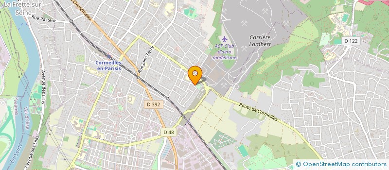 localisation de l'entreprise MEGISON  CORMEILLES EN PARISIS