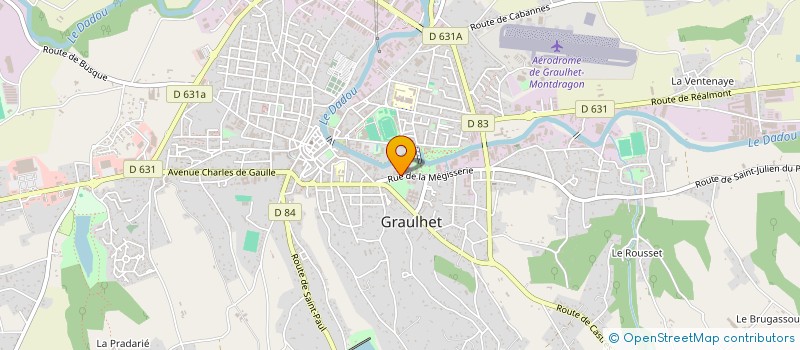 localisation de l'entreprise MEGISSERIE ALFONSO ROS à GRAULHET
