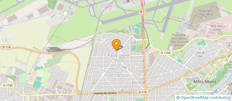 localisation de l'entreprise MEGK CORP à PARAY-VIEILLE-POSTE