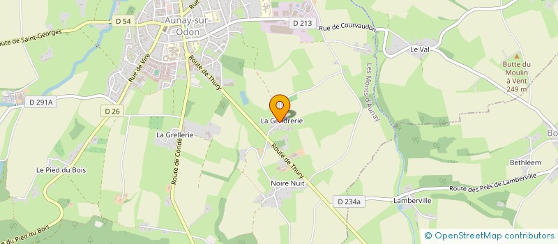 localisation de l'entreprise MEGL à SOULEUVRE EN BOCAGE