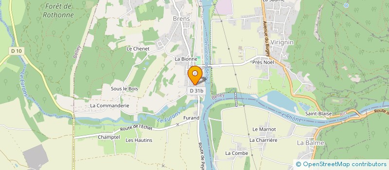 localisation de l'entreprise MEGLA IMMOBILIER  BRENS