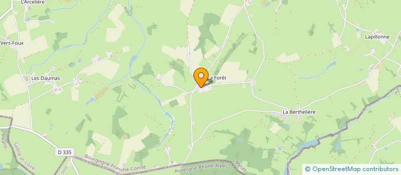 localisation de l'entreprise MEGNAUD JEAN MAURICE ET ROBERT  CHENAY-LE-CHATEL