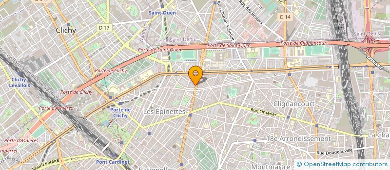 localisation de l'entreprise MEGROUZ AMAR ET ALI  PARIS