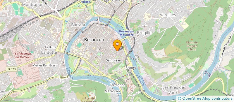localisation de l'entreprise MEGU TOYODOO à BESANCON
