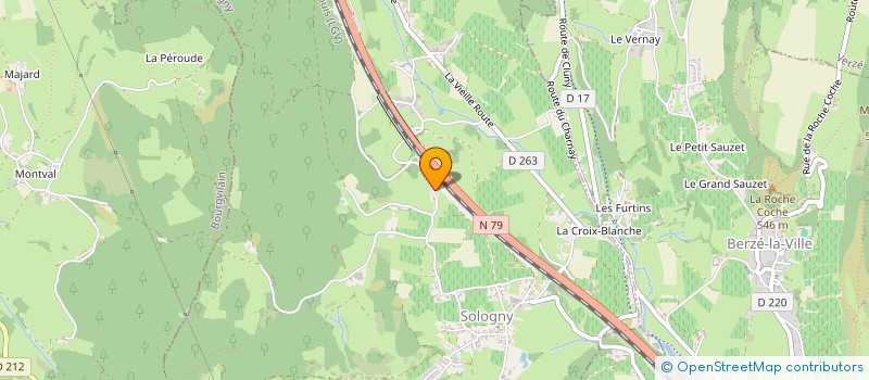 localisation de l'entreprise MEGUILICHAR  SOLOGNY