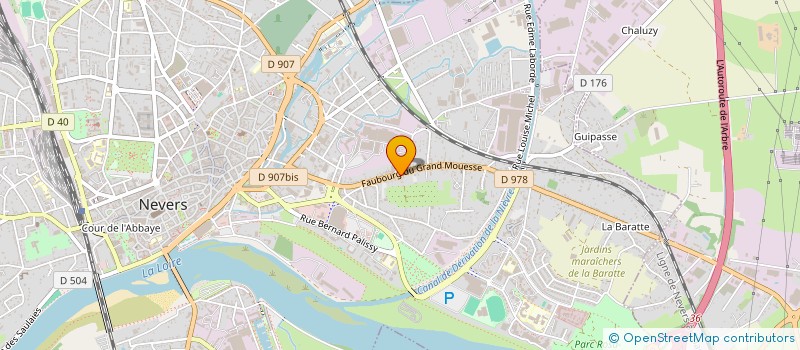 localisation de l'entreprise MEH ENERGIES à NEVERS
