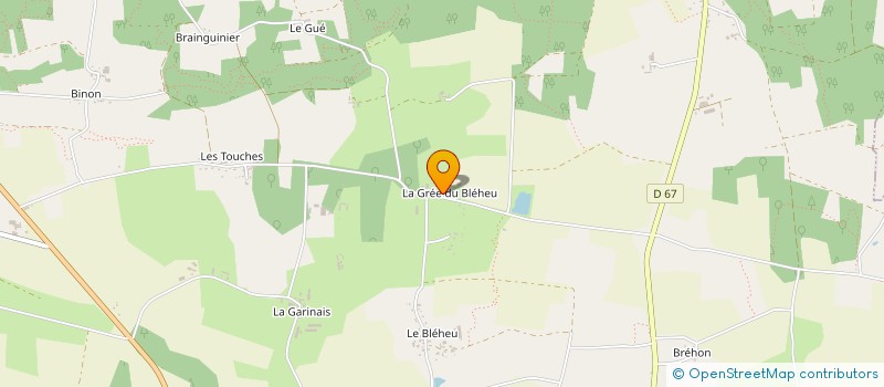 localisation de l'entreprise MEHA à BAINS-SUR-OUST