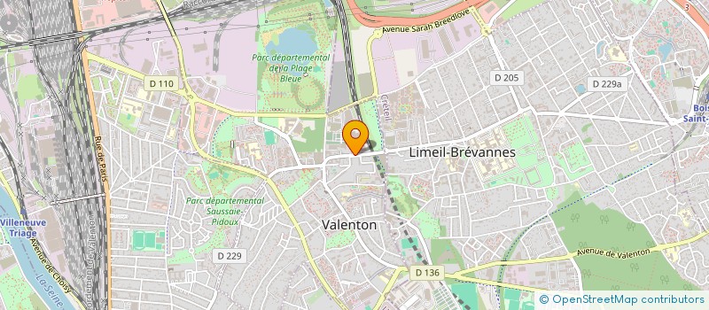 localisation de l'entreprise MEHALAV à VALENTON