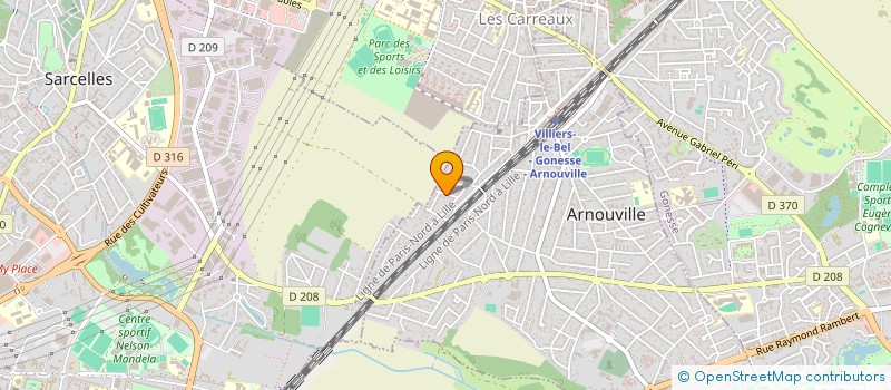 localisation de l'entreprise MEHAR  ARNOUVILLE