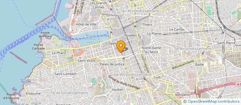 localisation de l'entreprise MEHARI COMMUNICATION à MARSEILLE
