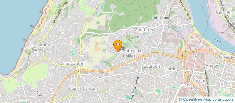 localisation de l'entreprise MEHARIN à ANGLET