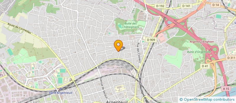 localisation de l'entreprise MEHDI  ARGENTEUIL