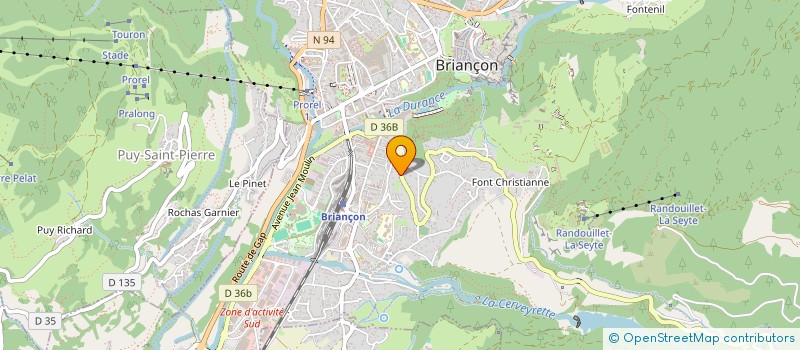 localisation de l'entreprise MEHDI à BRIANCON