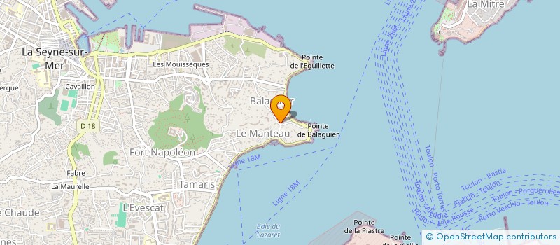 localisation de l'entreprise MEHDIMMO à LA SEYNE-SUR-MER